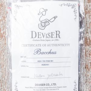 Bacchus Stratocaster HSS BSH-750 RSM Blanco