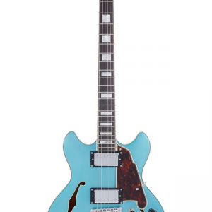 D'Angelico Premier Mini Dc Ocean Turquoise
