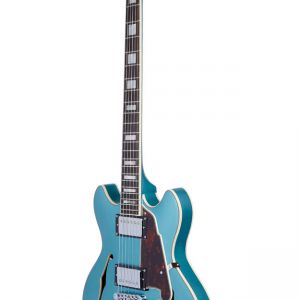 D'Angelico Premier Mini Dc Ocean Turquoise