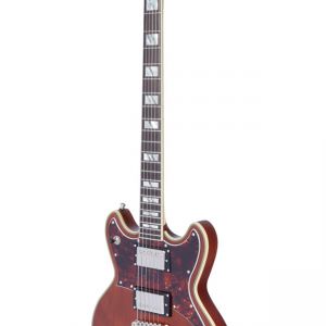 D'Angelico Deluxe Brighton Matte Walnut