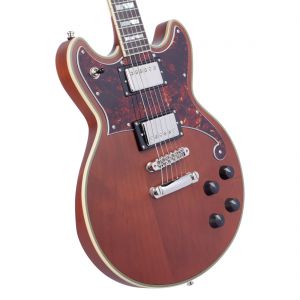 D'Angelico Deluxe Brighton Matte Walnut