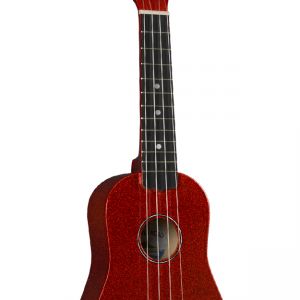 Diamond Head Ukulele DU-142 Soprano Hot Rod Candy Apple Red