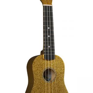 Diamond Head Ukulele DU-144 Soprano Hot Rod Champagne Gold