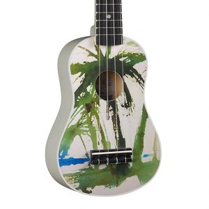 Diamond Head Ukulele DU-132 Soprano Vintage Palm Tree