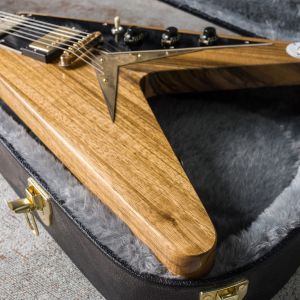 Echopark Striped Korina Flying V Albert '58 Custom Aged