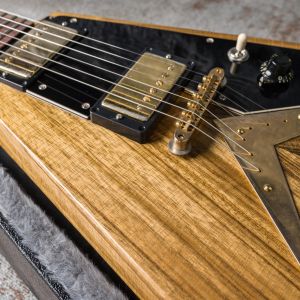 Echopark Striped Korina Flying V Albert '58 Custom Aged