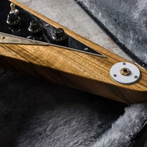 Echopark Striped Korina Flying V Albert '58 Custom Aged