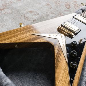 Echopark Striped Korina Flying V Albert '58 Custom Aged