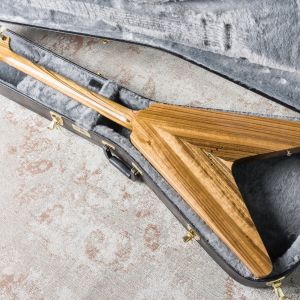 Echopark Striped Korina Flying V Albert '58 Custom Aged