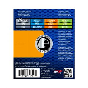 Elixir Electric 09-42 Nickel Plated Steel Nanoweb 12002