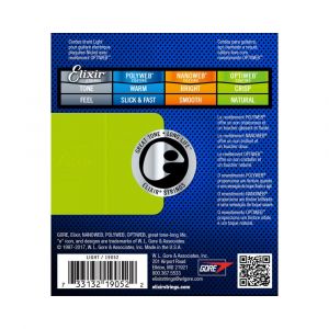 Elixir Electric 10-46 Nickel Plated Steel with Optiweb 19052