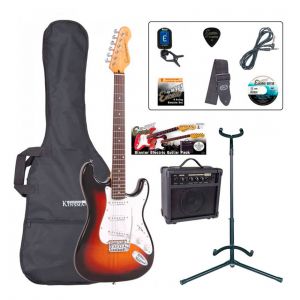 Encore Electric Guitar Pack EBP-E6 Sunburst