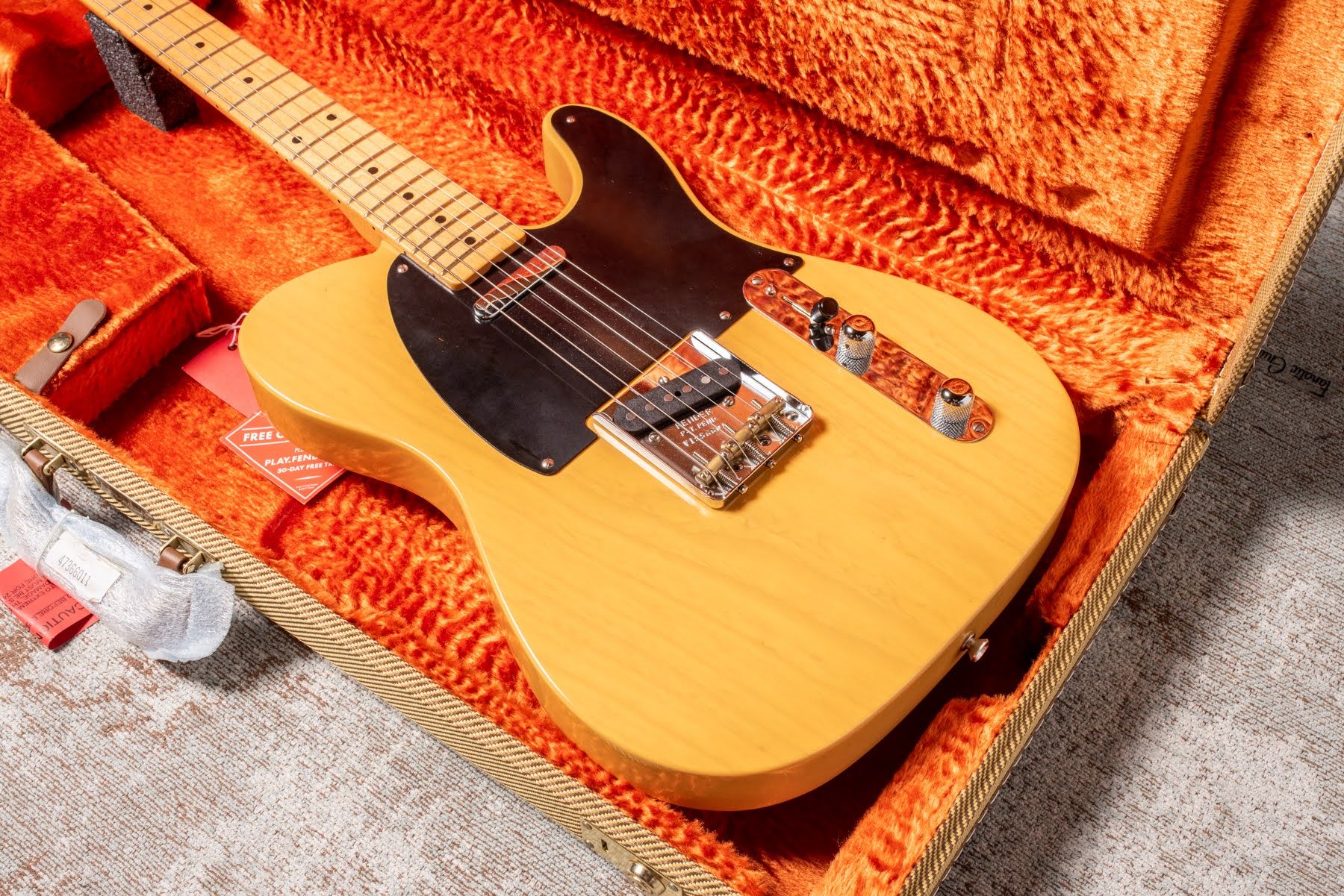 Fender Telecaster American Original 50 Buttercotch Blonde/Mn Fanatic