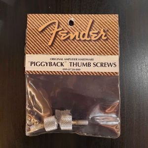 Fender "Piggyback" Hardware Tornillos Pulgar