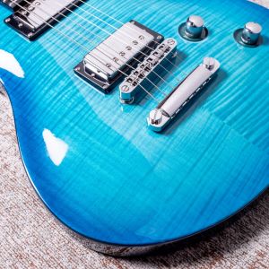 Framus D-Series Panthera Supreme - Ocean Blue Burst Transparent