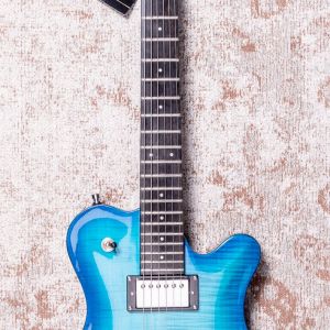Framus D-Series Panthera Supreme - Ocean Blue Burst Transparent