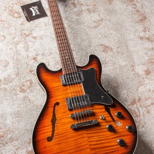 Framus Teambuilt Pro Series Mayfield Pro - Almond Sunburst Transparent