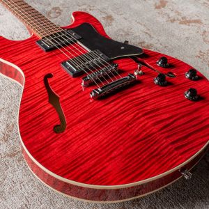 Framus Mayfield Pro - Burgundy Red Transparent High Polish
