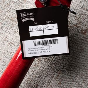 Framus Mayfield Pro - Burgundy Red Transparent High Polish
