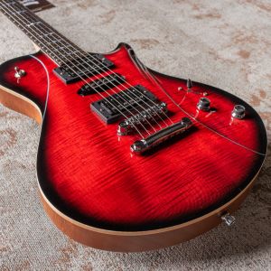 Framus Panthera II Studio Supreme - Burgundy Blackburst Transparent