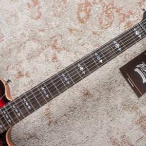 Framus Panthera II Studio Supreme - Burgundy Blackburst Transparent