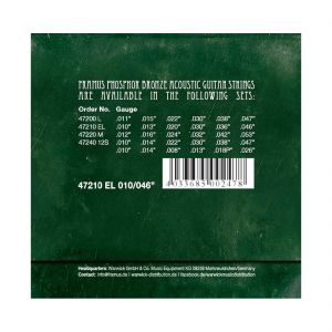 Framus Cuerdas Acústica 47210 Phosphor Bronze 10-46