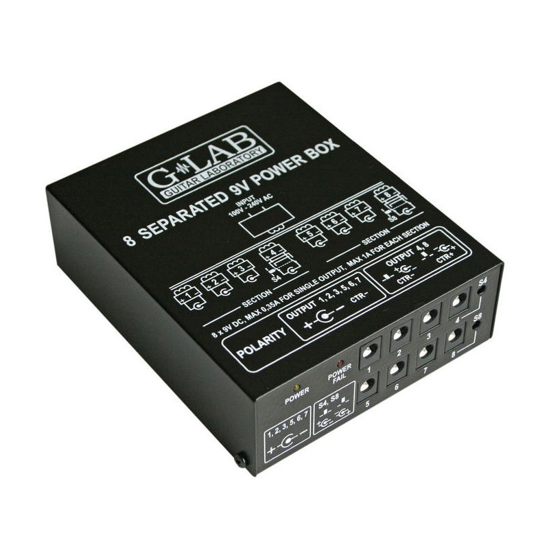 その他 G-LAB PB-1 8 SEPARETED 9V POWER BOX i8my1cf G Lab Separated Power Box PB-1 8 x 9V
