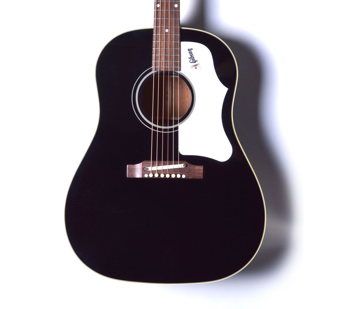 Gibson J45 Black Custom Shop Fanatic Guitars