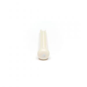 Graph Tech Tusq 6 Bridge Pin Pack White 2mm MOP Dot