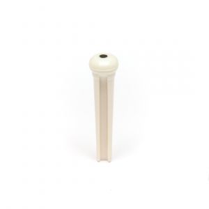 Graph Tech Tusq 6 Bridge Pin Pack White 2mm Black Dot