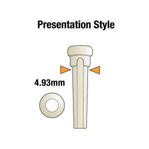 Graph Tech TUSQ Bridge Pins Black With No Dot