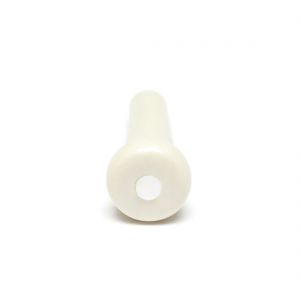 Graph Tech TUSQ End Pin White With 4mm MOP Dot