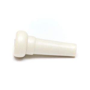 Graph Tech TUSQ End Pin White With 4mm MOP Dot