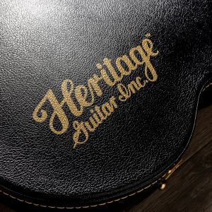 Heritage Custom Shop Standard H-155M Semi-Hollow Almond Sunburst