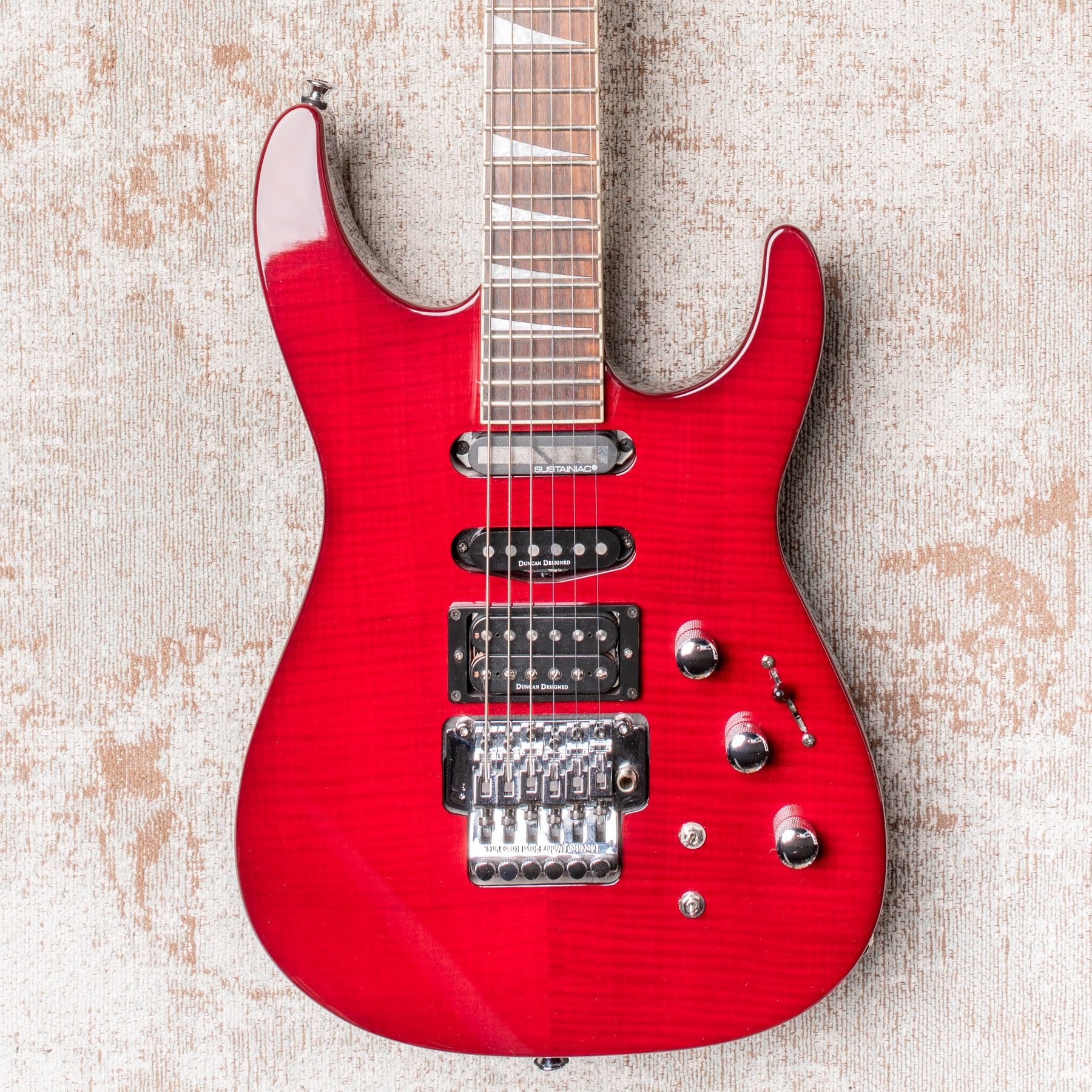 Jackson DK2S Trans Red BStock Fanatic Guitars