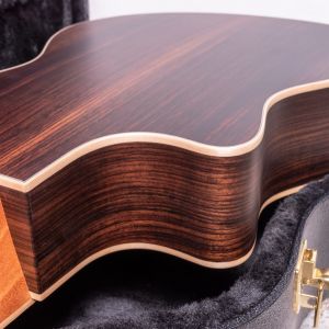 Larrivee LV-03RE Vine Headstock, Moonwood, Nanoflex