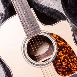 Larrivee LV-03RE Vine Headstock, Moonwood, Nanoflex