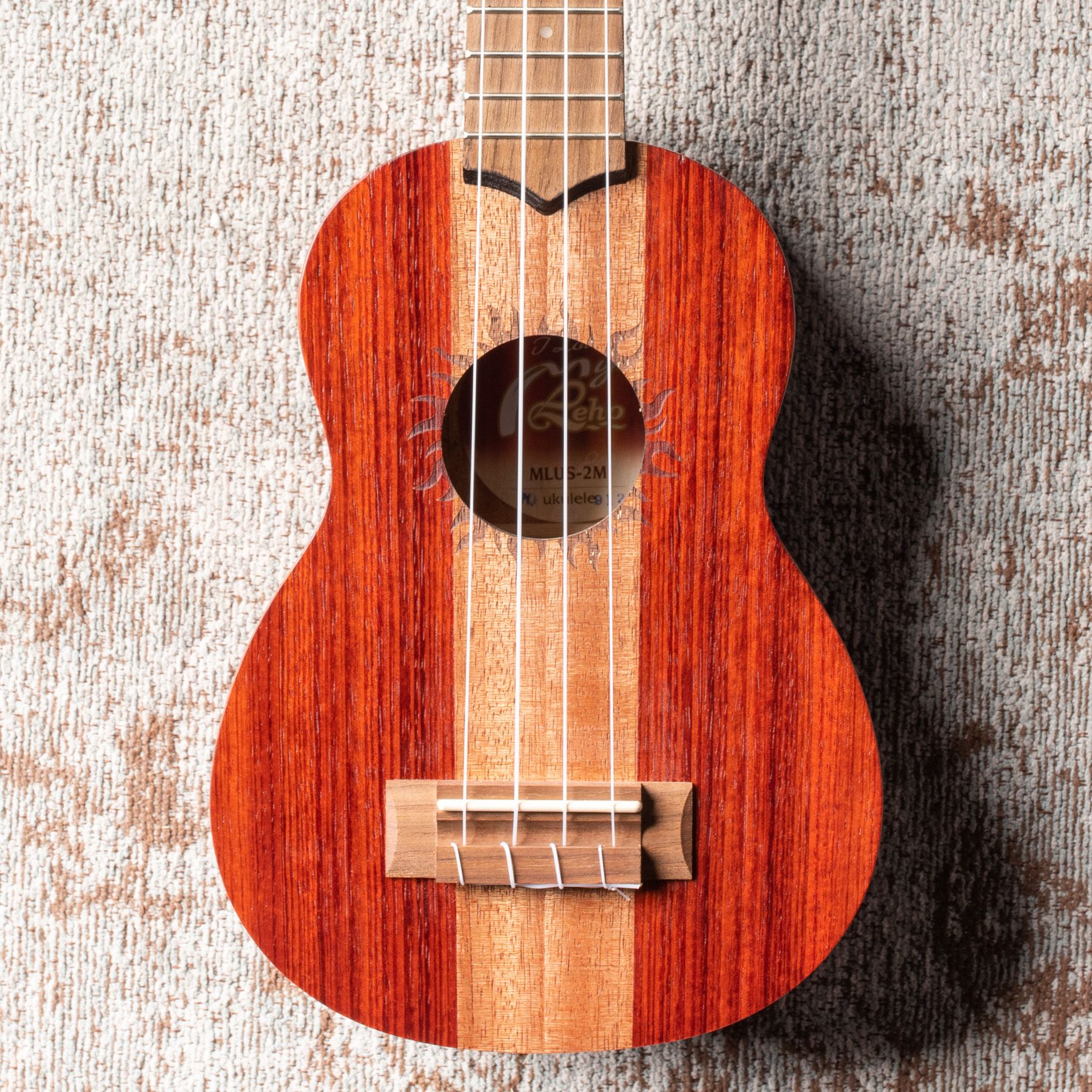 Leho MLUS2M 2M 2Tone Mahogany Soprano Ukulele Fanatic Guitars