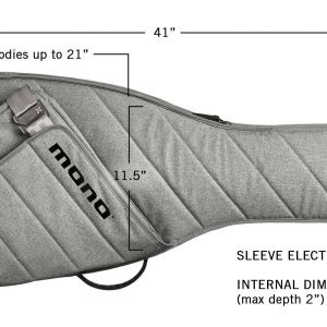 MONO M80  Sleeve Funda Guitarra Eléctrica (Gris)
