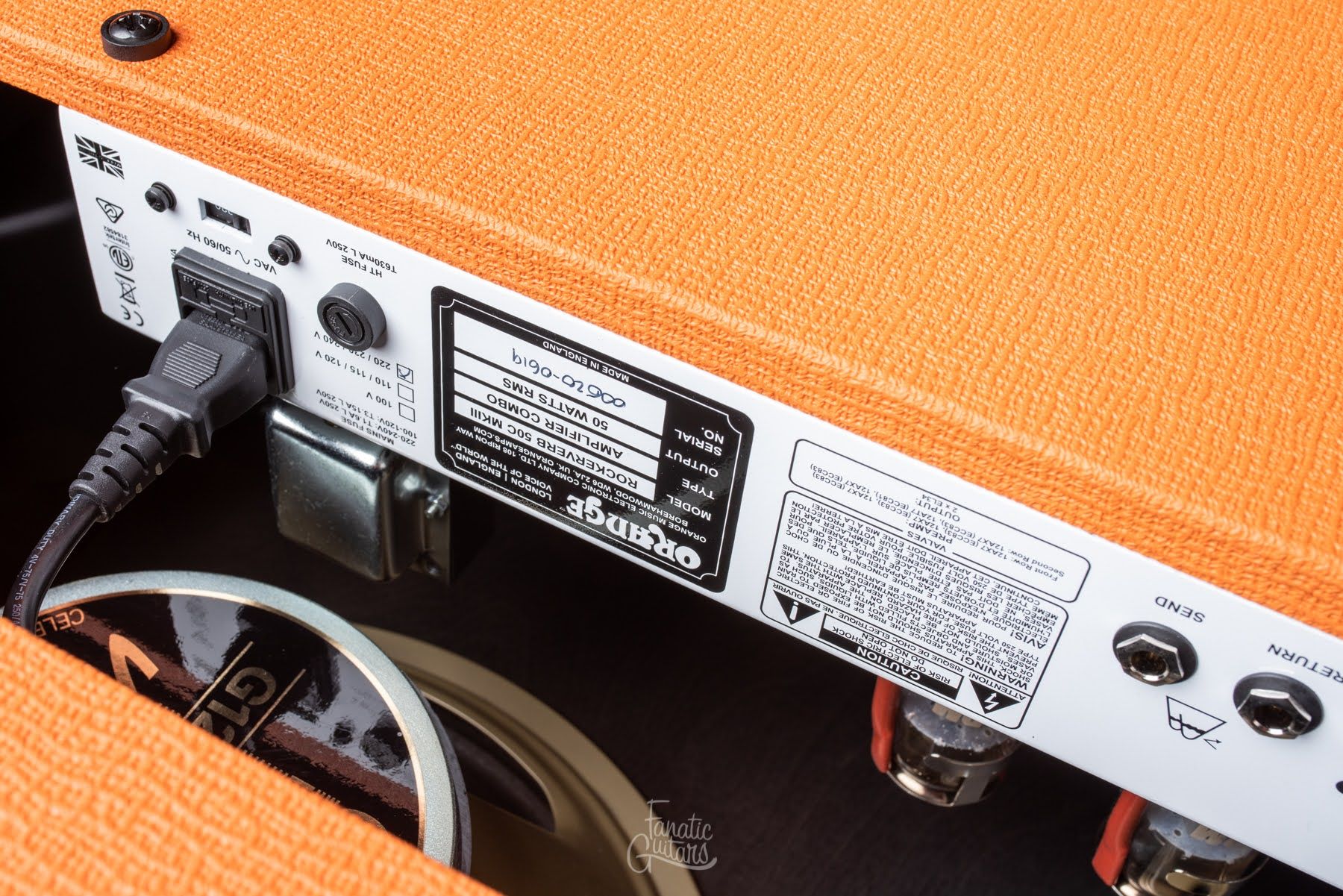 Orange Rockerverb 50C MKIII con Flight Case Segunda Mano Fanatic Guitars