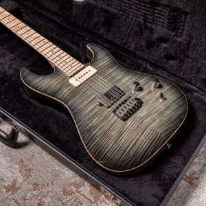 Patrick James Eggle 96 Drop Top Double Top, Green Burst