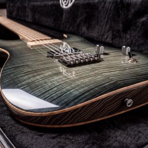 Patrick James Eggle 96 Drop Top Double Top, Green Burst