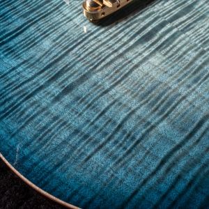 Patrick James Eggle Macon Special - Island Blue Burst - Aged Gold