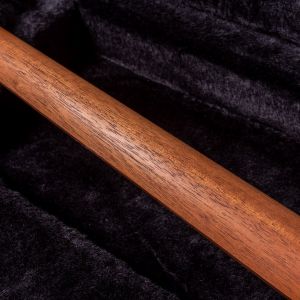 Patrick Eggle Macon Double Cut P90 Natural Centre, Walnut Burst