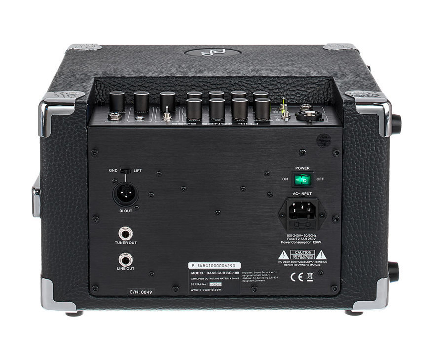 P: BG-100 Bass Combo Amp “Bass CUB” | Phil Jones Bass｜ベース用アンプ
