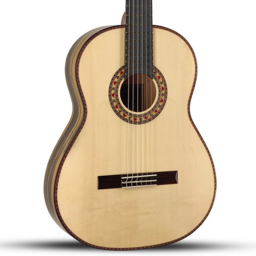 Antonio de Toledo ATF-17EB White Ebony Flamenco Guitar