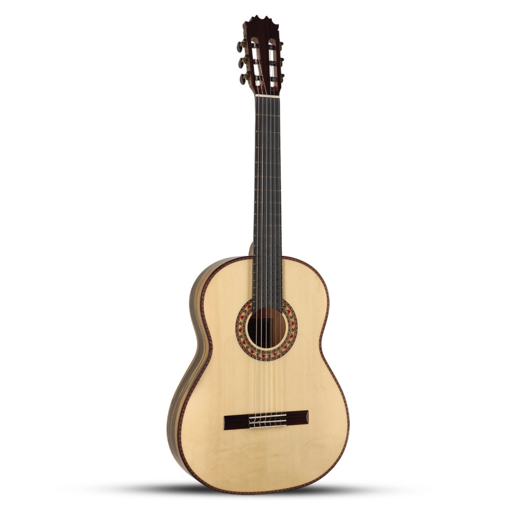 Antonio de Toledo ATF-17EB White Ebony Flamenco Guitar