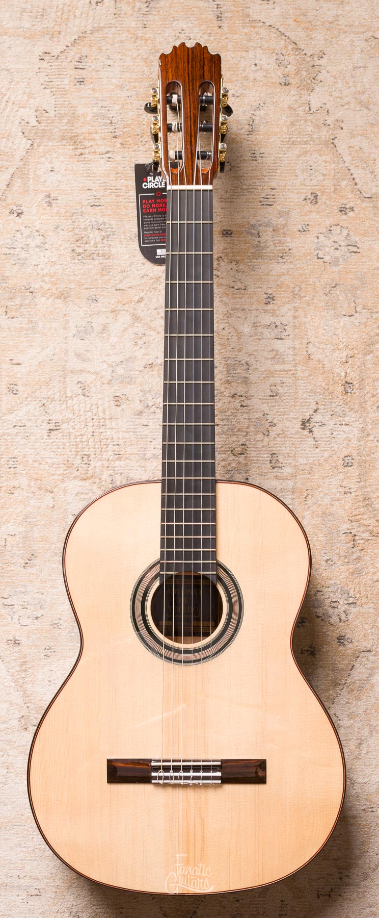 Antonio de Toledo ATF-17EB White Ebony Flamenco Guitar