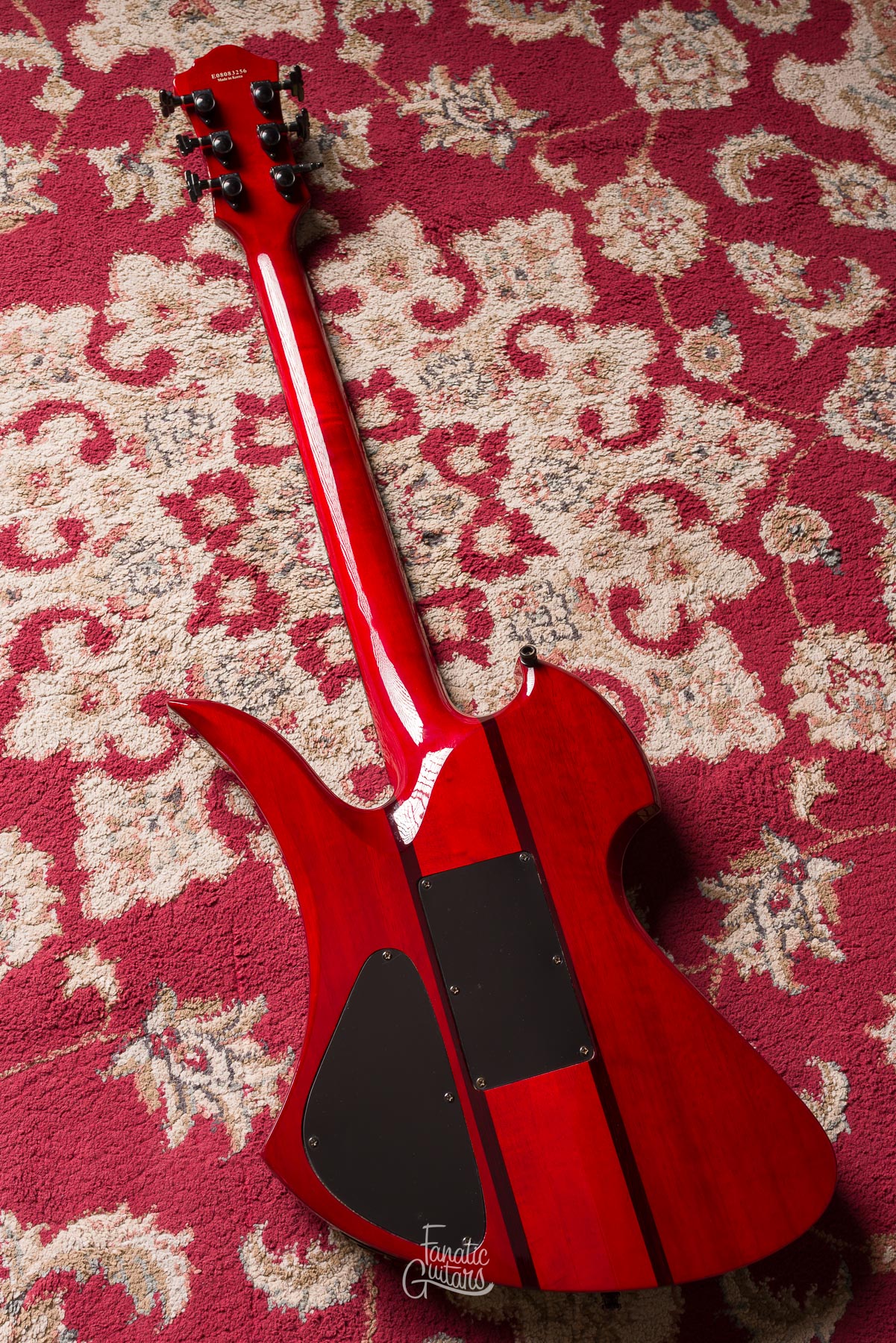 BC Rich Mockingbird ST - Transparent Red #E08083256 Segunda Mano