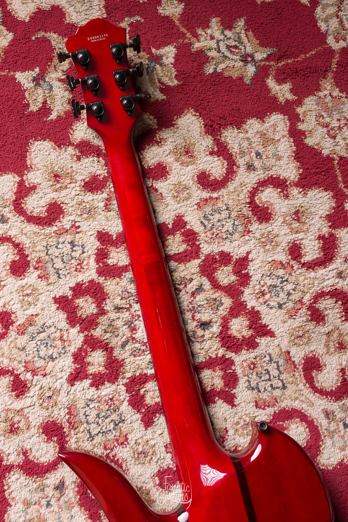BC Rich Mockingbird ST - Transparent Red #E08083256 Segunda Mano
